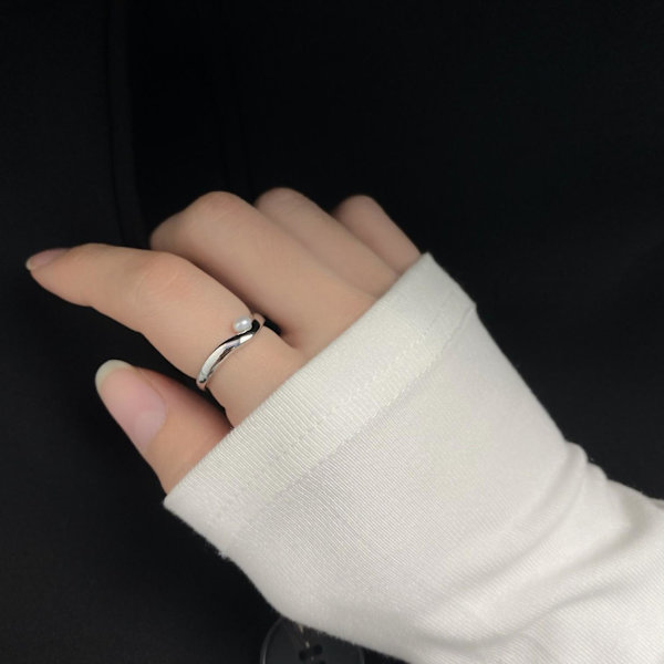 Ring Pearl S925 Silver Modesmycken Ac5438 1
