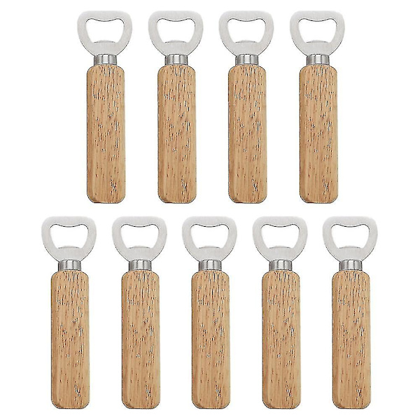 9 stk Bartender Treøl Cap Opener For Groomsmen Gaver