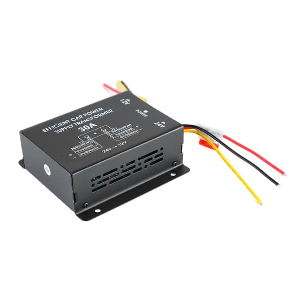 30A Audio Navigasjon DC 24V til 12V Strømomformer Regulator Transformator for Bil Lastebil Buss