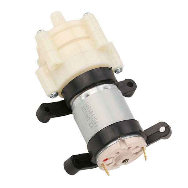 12V Mini Elektrisk Membran Vann Suging Pumpe for Te Maskin & Fisk Tank - Blå & Svart