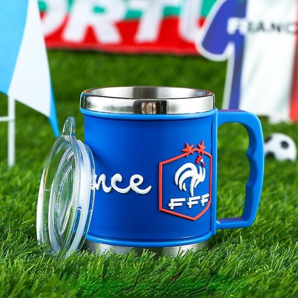 2022 World Football Muggar Vattenkoppar Vinkoppar Kaffekoppar France