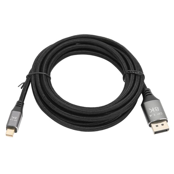 Mini DP til DP Kabel 1.4 Version 8K High Definition Adapter 3 Meter