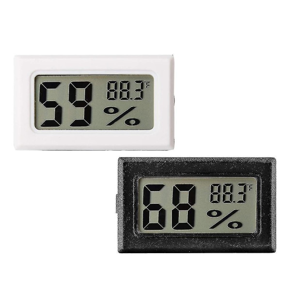 Mini digital lcd inomhus bekväm temperatursensor fuktighetsmätare Termometer Hygrometer mätare Digital termometer