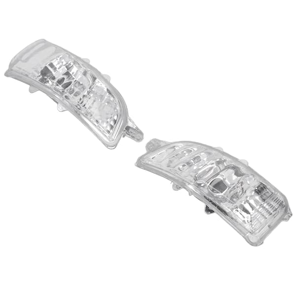 S80 II AS 124 2007-2013 Front Wing Mirror Indicator Light Lens Klar Deksel Erstatning 1 Par