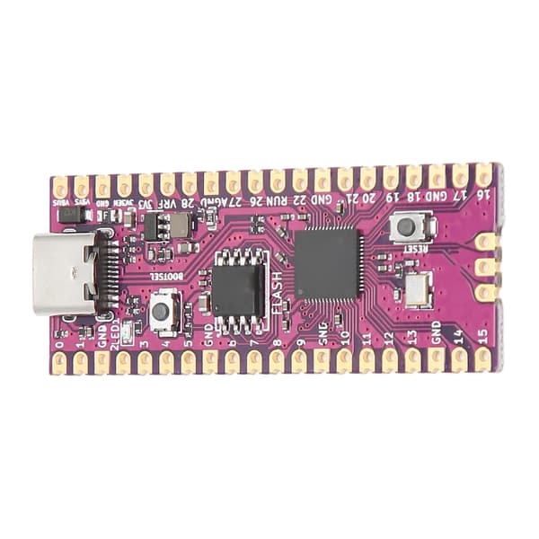 Raspberry Pi Pico RP2040 Dual Core ARM Cortex M0+ Lav Effekt Fleksibel Microcontroller Board