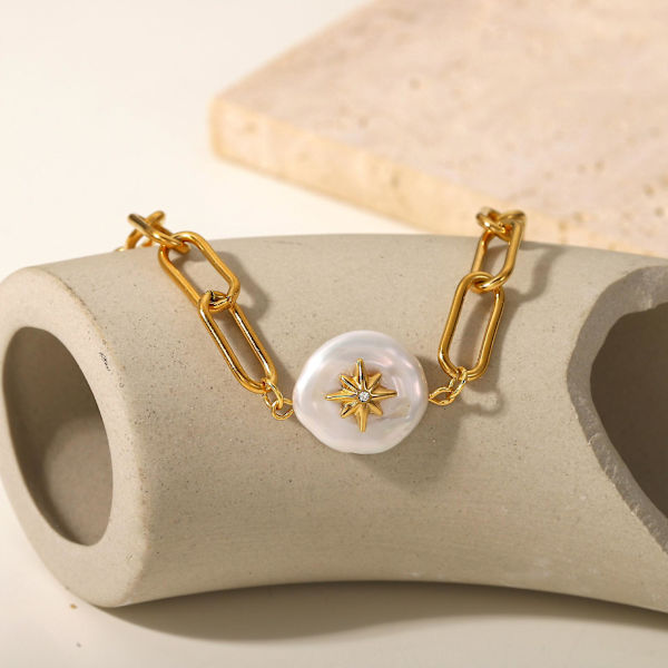 Armbånd Pearl Daily Outfit Metallic Element B1505