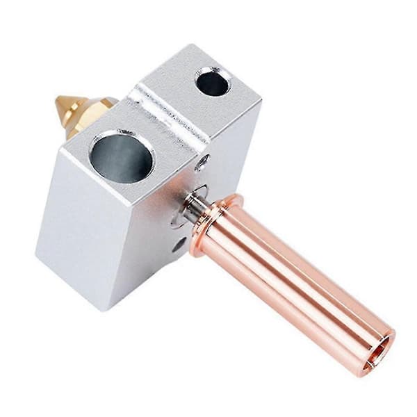 3D-skriver Rød Kobber Hals V5ac Kompatibel med Dreaking 1,75 mm Glatt 2 stk