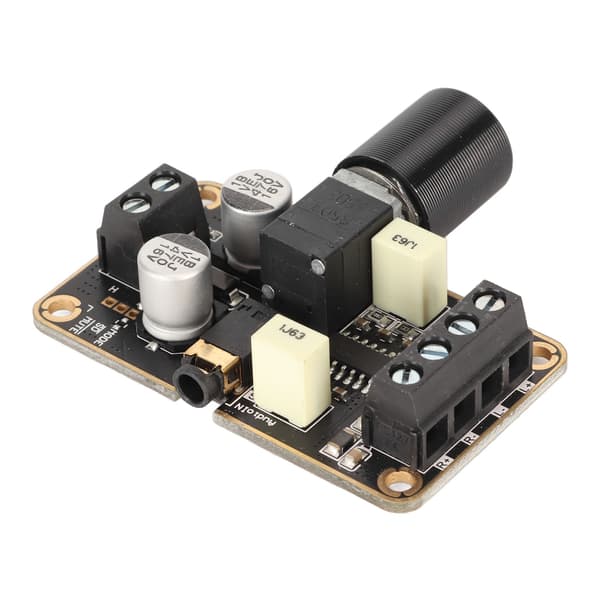 2x5W Dual Channel Stereo Effektforstærkerkort 5V DC til Højttaler DIY Lydsystem