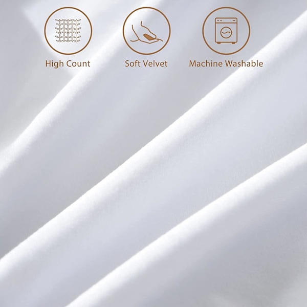 Dekorative lumbale putetrekk 12 X 20 tommer myke partikler Fløyels solide putetrekk 20**20* Pure White