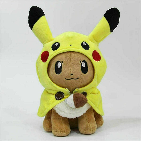 12&quot; Pikachu Eevee plysjdukke utstoppede myke leketøy Kids New-1 A Eevee