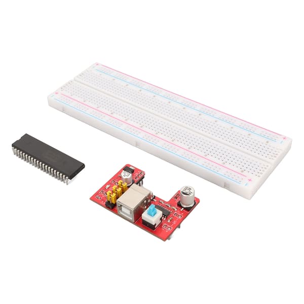 USB TTL Seriel Port STC Microcontroller 830 Hul Breadboard DC 3.3V 5V