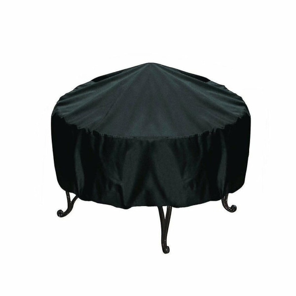 Patio Fire Pit Cover Uv Protector Grill Shelter (120*75cm)