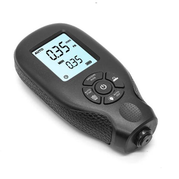 Färgbeläggningstjockleksmätare med ABS LCD-skärm Digitalt mätverktyg Hållbar display