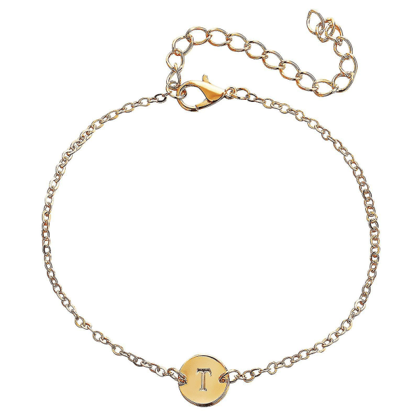 Mode Kvinnor Present 26 engelska bokstaven Namnkedja hänge armband smycken