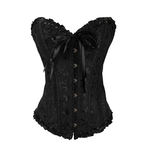 Kvinders snørebånd med udbenet korset Bustier Lingerie Bodyshaper Top L