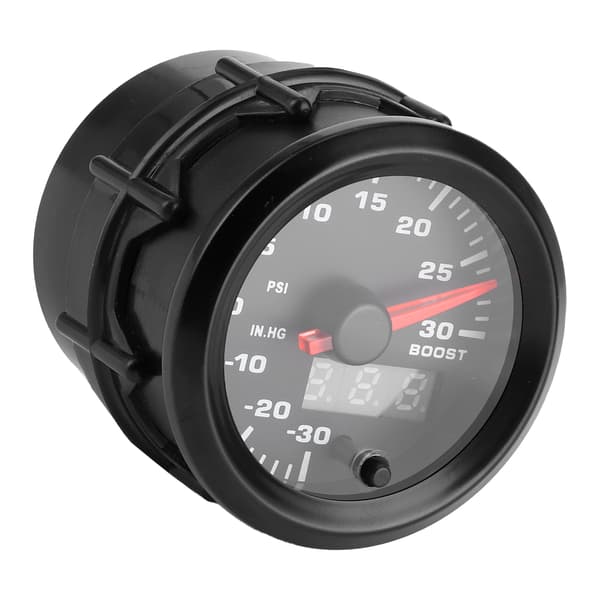 2in 52mm Universal 7 Farge LED Turbo Boost Måler PSI Trykkmåler Digital Display Pointer