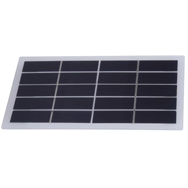 2W 5V Polykrystallinsk Silisium DIY Solcellepanel Lettvekts Klips 173x99x2mm