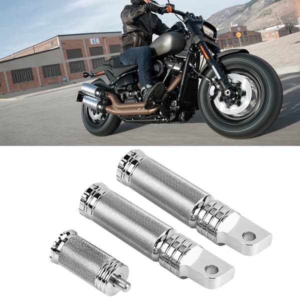 Motorcykel CNC Krom Forreste Bageste Fodpinde Skiftepedaler Par