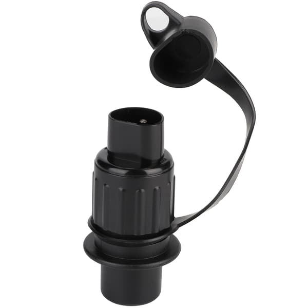 Sort Plastik 3-benet Trailerstik Ledningsnet Adapter