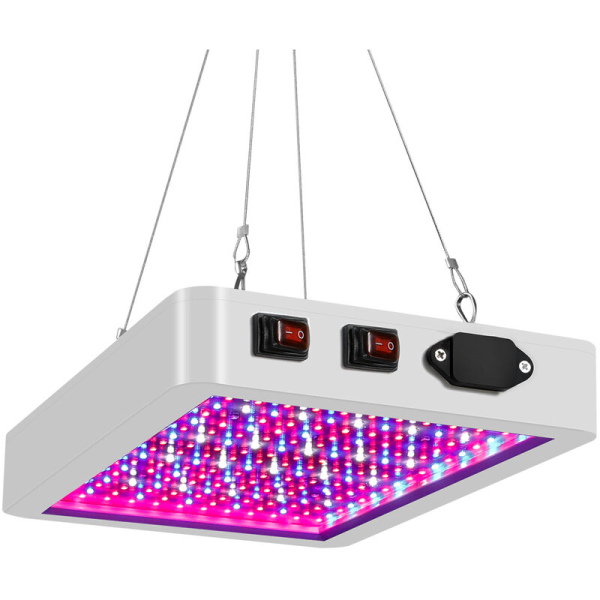 LED Grow Light Full Spectrum innendørs planter Grow Light Grow Lamp for Ling Grønnsaksblomst Hydroponic Drivhus, 312