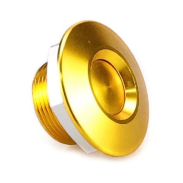 4x bil-tryckknapp-huv Huv-stift Lås-klämma Universal Quick Release Spärr Huva Golden