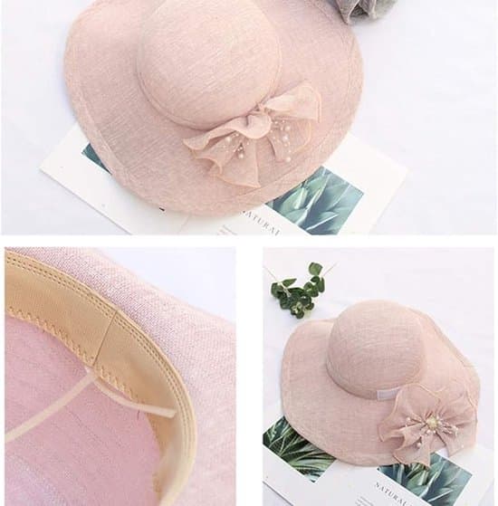 Kvinders solhatte, bandana hatte, vandrehatte, foldbare sommerhatte, foldbare hatte til kvinder