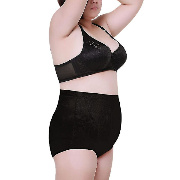 Kvinnor Body Shaper Bum Lift Byxor Mage Underkläder Plus Size Black 4XL