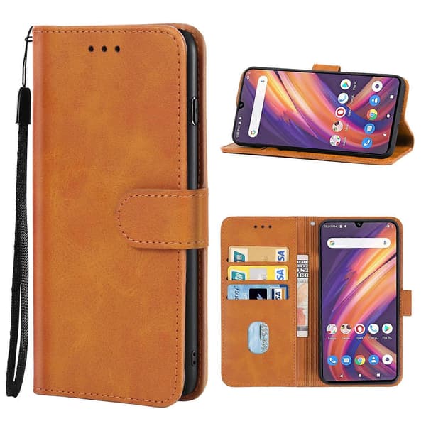 Läderfodral för Lenovo A6 Note Brown