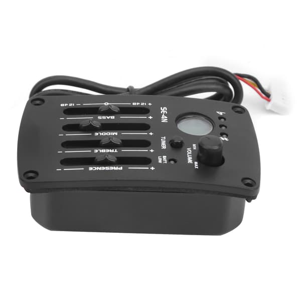 SE 4N 4-bånds EQ Equalizer Preamp for akustisk gitarpickup