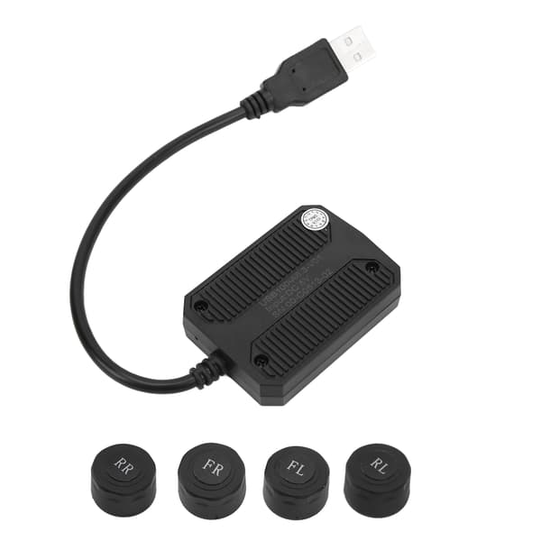 Trådløst dæktryksovervågningssystem 4 interne eksterne sensorer Android Navigation USB-interface Universal