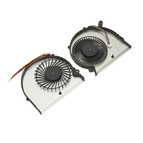 Laptop Køleblæser 4-polet Computertilbehør til GIGABYTE til AERO 15 til 15X til AERO 14 til RP64W til RP65W CPU GPU Blæser
