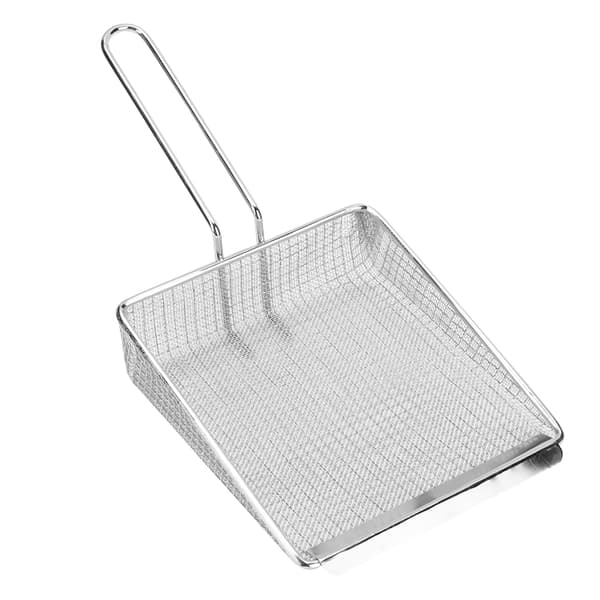 Flerfunksjonell stekespade/sil i rustfritt stål