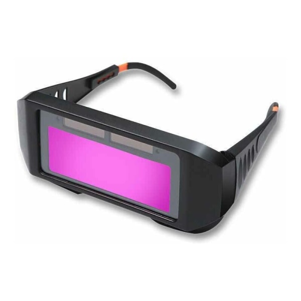 Svetsglasögon, svetssolglasögon för automatisk färgbyte, skyddsglasögon för svetsare + 10 skyddsfilmer