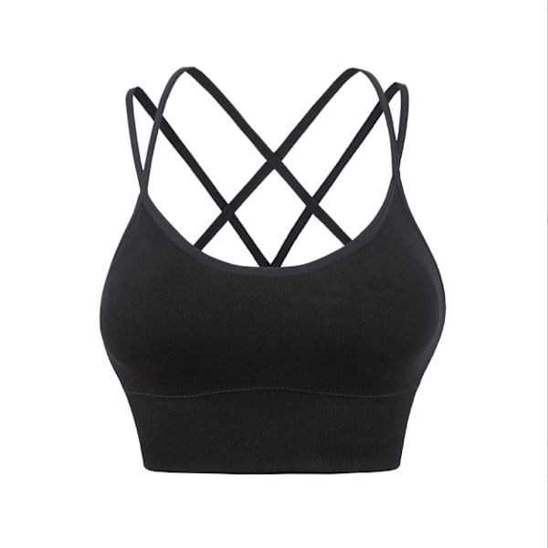 vakker rygg sports-bh uten stålring fitness XL