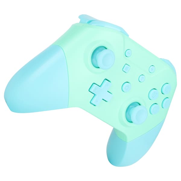 Trådløs Bluetooth Spillkontroller NFC 3D Joysticker for Nintendo Switch Pro Smaragdgrønn