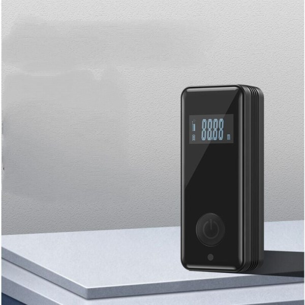 Mini infrarød avstandsmåler, digitalt display, 30 meter