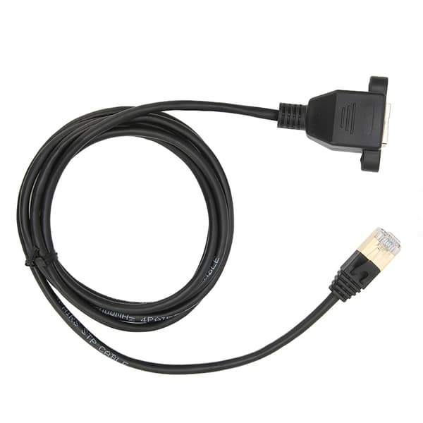 CAT8 Ethernet-kabel 1,5 m 3,8 mm OD RJ45 8P8C Han til Hun til Switch Server