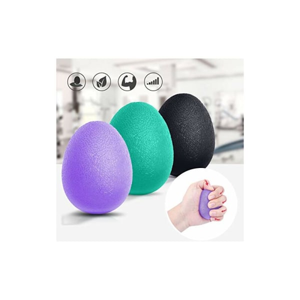 Grön 20kg Grip Röd 25kg Grip Svart 25kg Grip Handrehabiliteringsboll Stressboll Fingermotstånd och stressboll,
