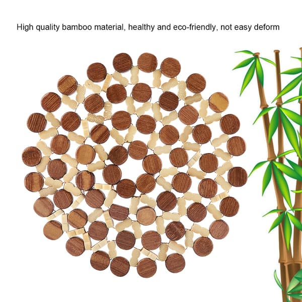 Bambu Lämmönkestävä Suuri Pöytämatto Tabletti