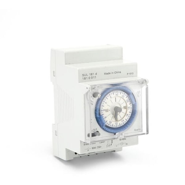 Tidsbryter, Sul181d 24 timers timer 250vac 16a Manuell relé/automatisk timerkontroller