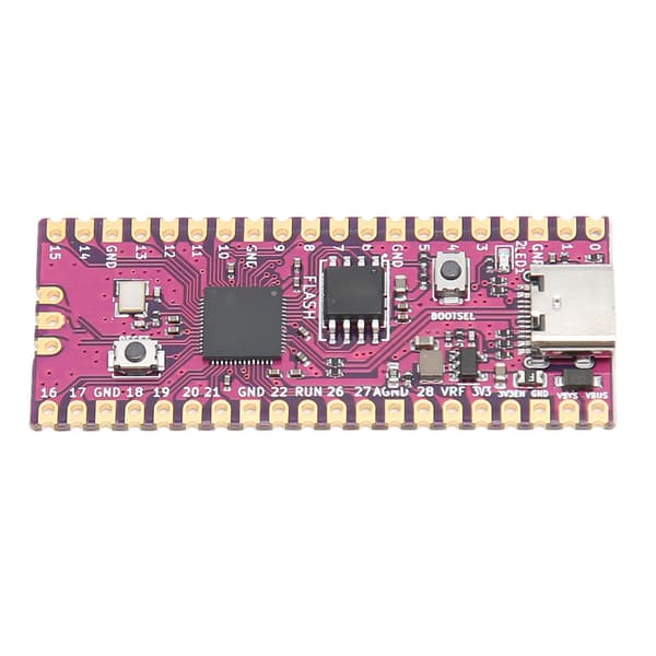 Raspberry Pi Pico RP2040 Dual Core ARM Cortex M0+ Lågeffekt Flexibel Mikrokontrollerkort
