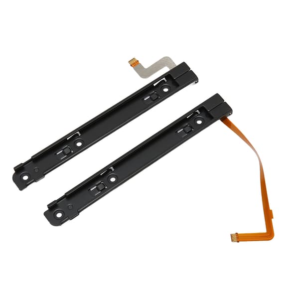 Nintendo Switch OLED Slide Skinne Udskiftning Metal Slider med Sensor Flex Kabel 1 Par