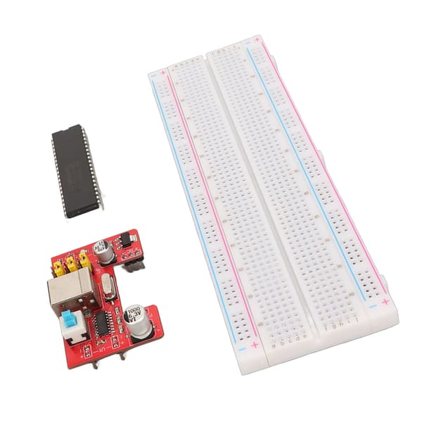 USB TTL Seriel Port STC Microcontroller 830 Hul Breadboard DC 3.3V 5V