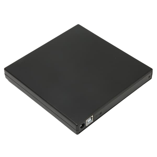 Ekstern DVD-drev Ultratynd Bærbar Høj Hastighed VCD-brænder til Bærbare Computere Stationær Computer Sort