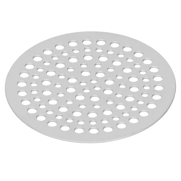 Rund gulvslukfilter i rustfritt stål, anti-blokkerende dusjsil, 68 mm