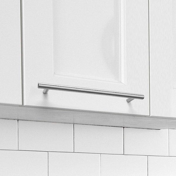 2 stk skaphåndtak, skuffehåndtak, aluminiumslegering (sølv, hullavstand: 192mm)
