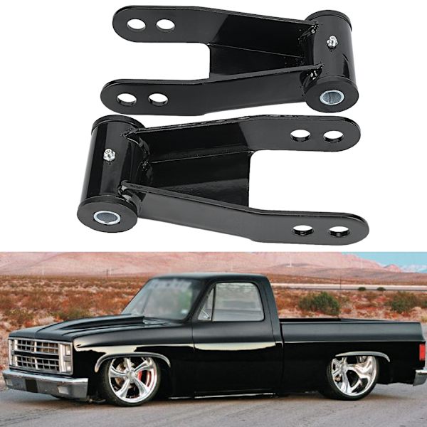 2 stk. 2 tommer sænkningssæt til Chevy C10 1973 1987