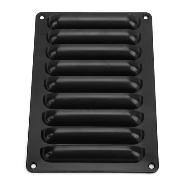 RV Grill Ventilationspanel M5 ABS Sort Professionelt Universal Yacht Bus Tilbehør
