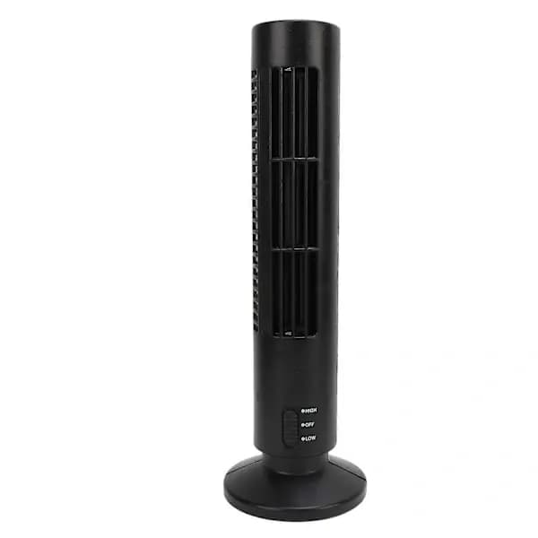 [qg]Stille tårnventilator uden blade - Smart stående gulvventilator