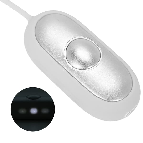 USB Opladning Microcurrent Søvnhjælp Enhed Angstlindring Stresslindring Søvn Instrument Sølv